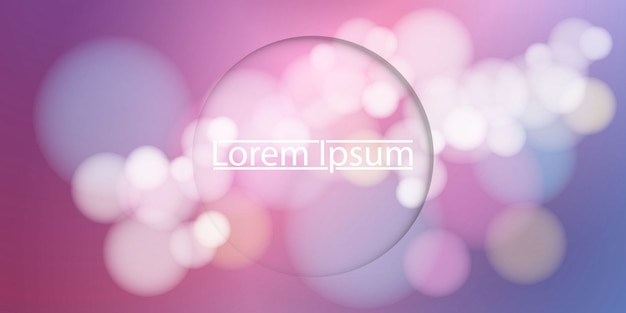 background with bokeh effect