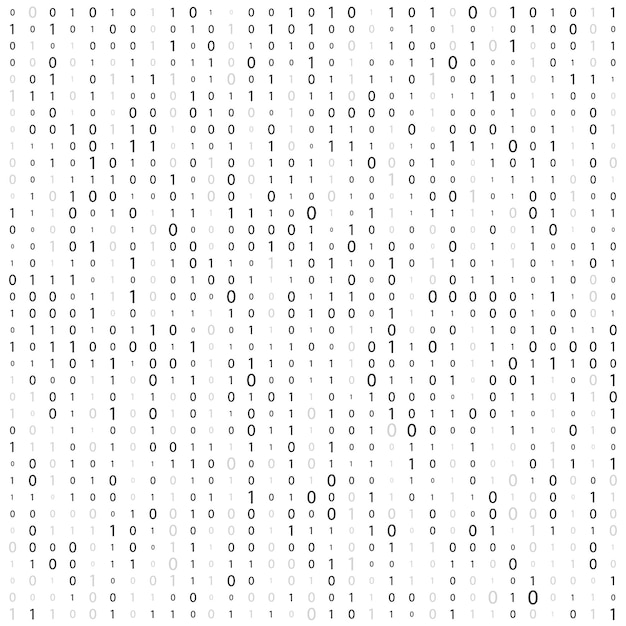 background with numbers on the screen zero one. matrix. white background wallpaper. binary code. 