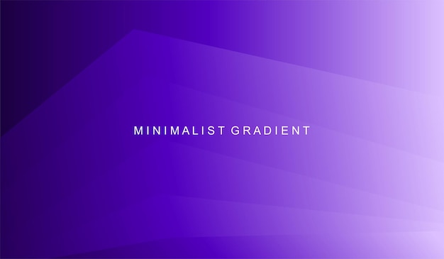 background with the text minimalist gradient