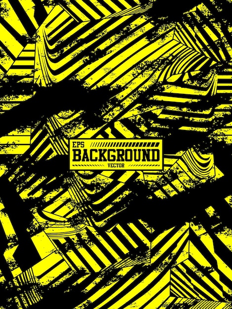 background yellow black lines effect