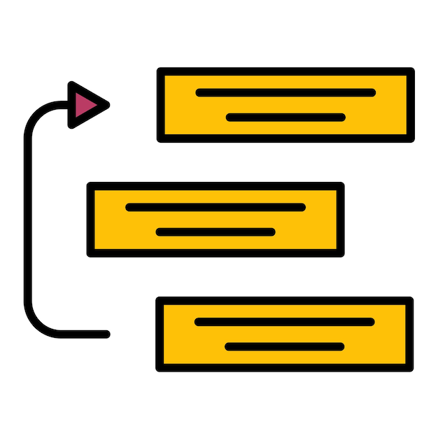 Backlog Flat Illustration