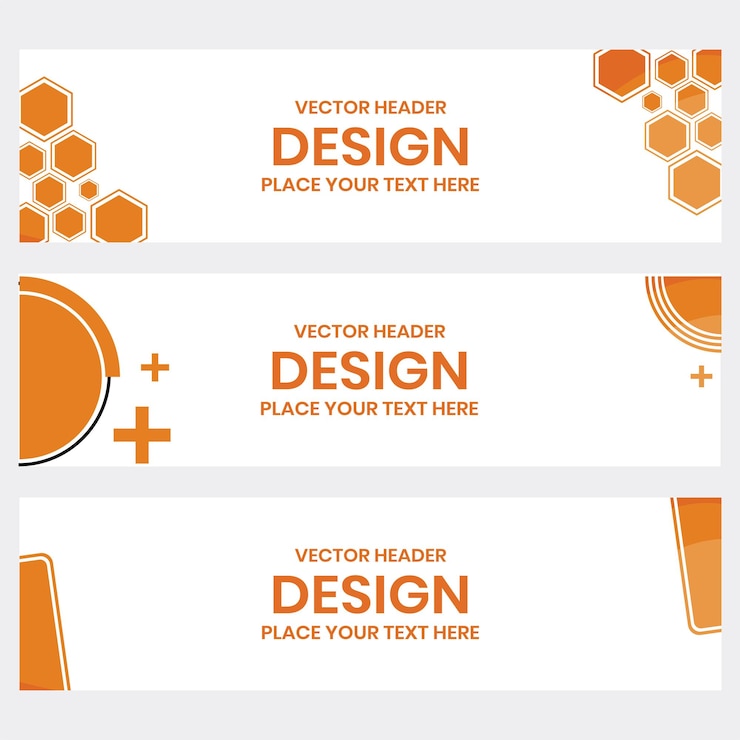Vector banner design with premium quality
