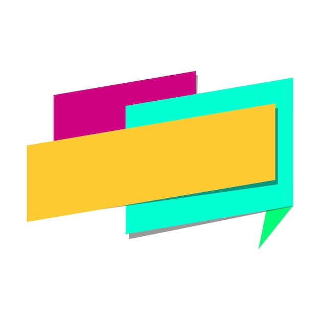 Banner giảm giá trừu tượng đầy màu sắc banner giảm giá origami đầy màu sắc