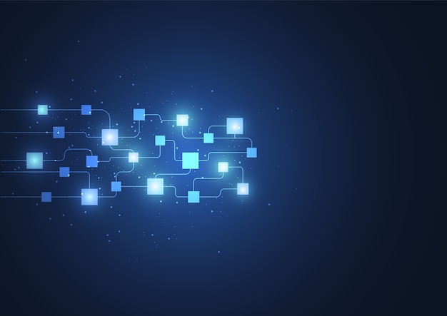 Banner ý tưởng Blockchain
