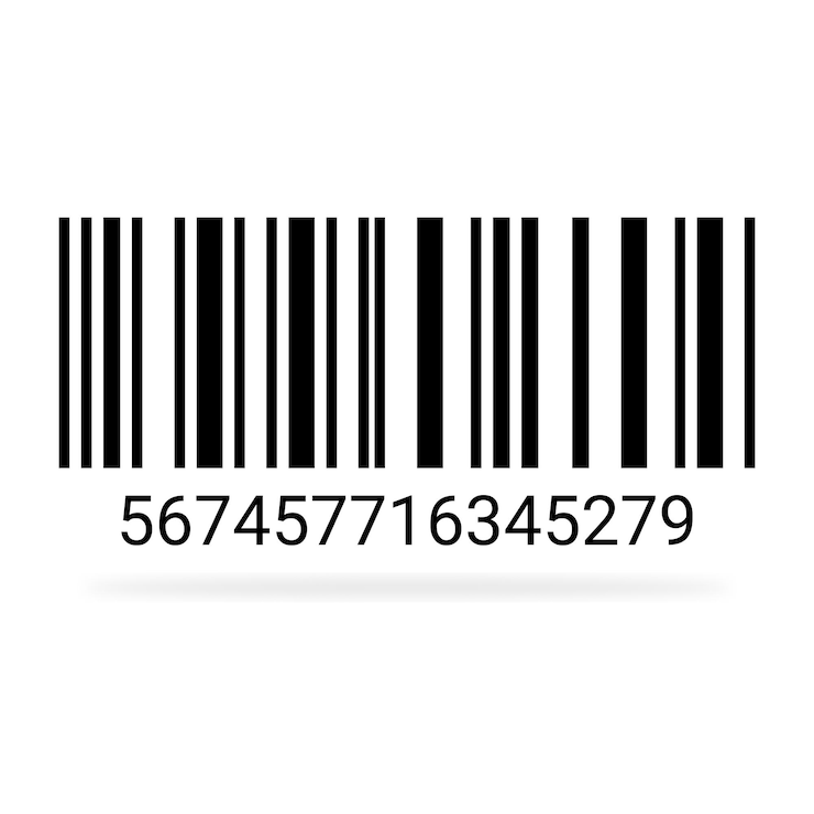 Vector barcode barcode template vector illustration