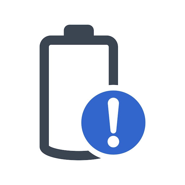 Battery alert icon