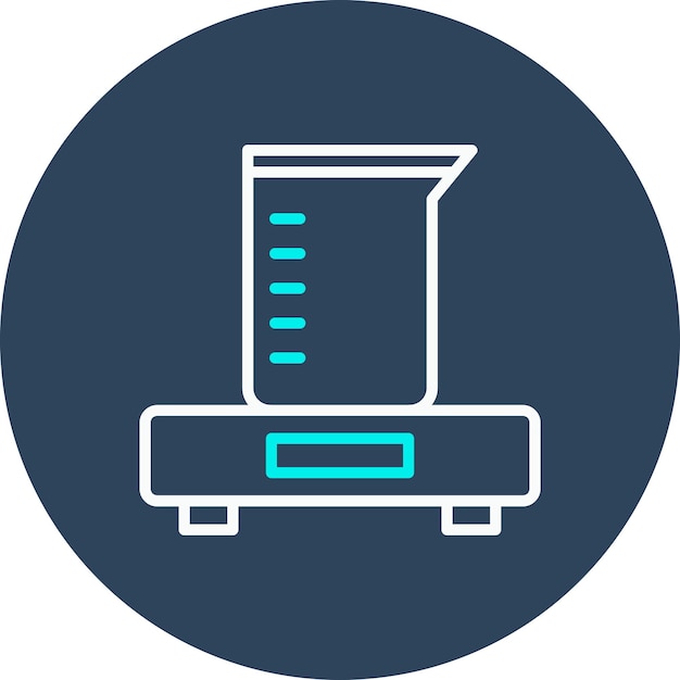 Beaker Stand vector icon Can be used for Chemistry iconset