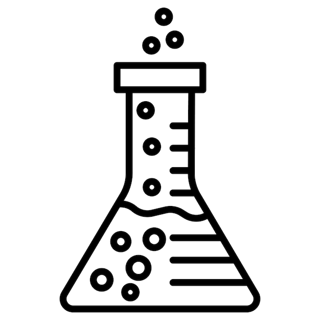 Beaker Vector Illustration