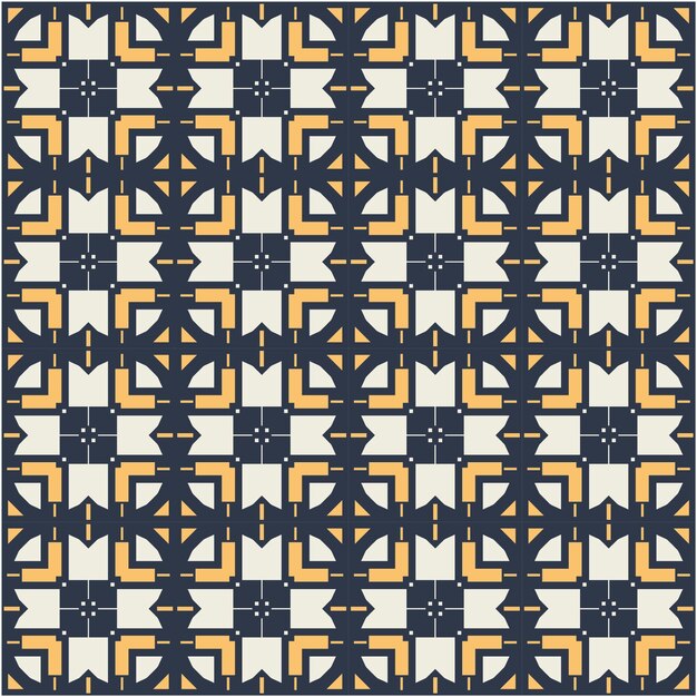 Beautiful motif pattern with ethnic style