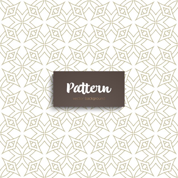 Beautiful ornamental seamless pattern