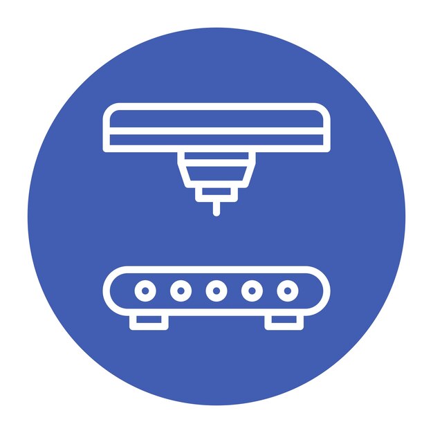 Bed Leveling icon vector image Can be used for 3d Printing
