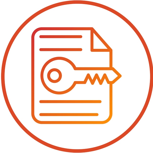 Biểu tượng giải mã phong cách Thiết kế Vector