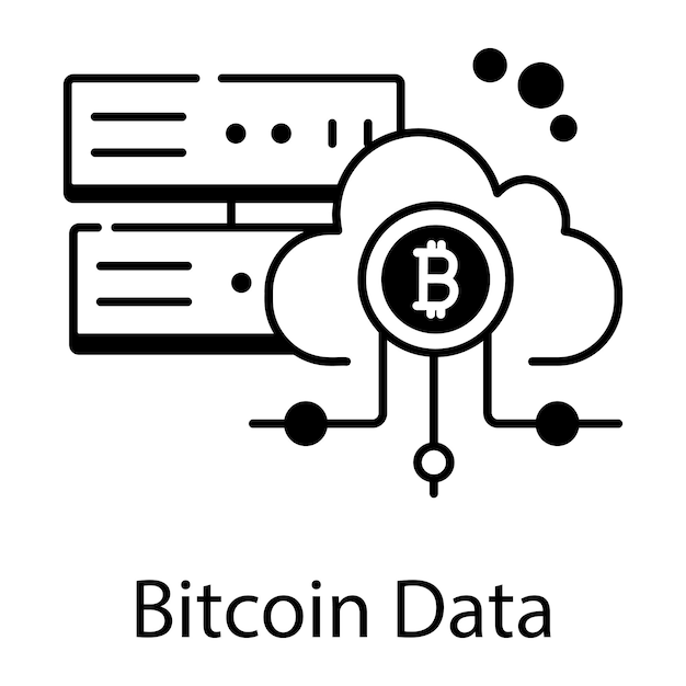 Biểu tượng Mã hóa Web theo Phong cách Đường thẳng