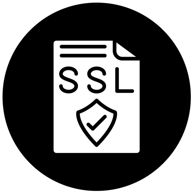 Biểu tượng SSL Thiết kế Vector