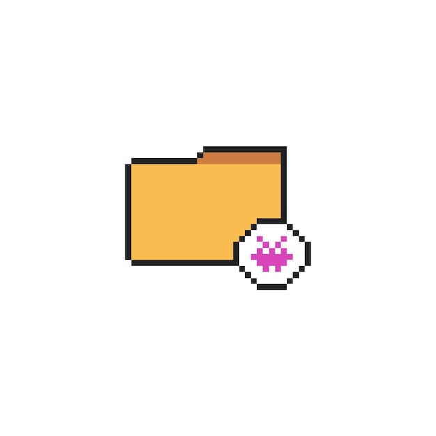 biểu tượng tệp nghệ thuật pixel