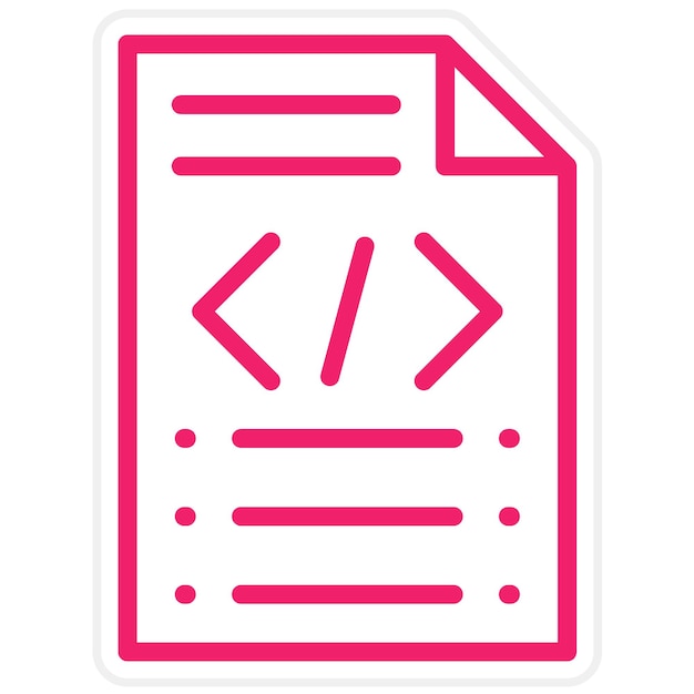 Biểu tượng Thiết kế Vector theo Phong cách Scripting