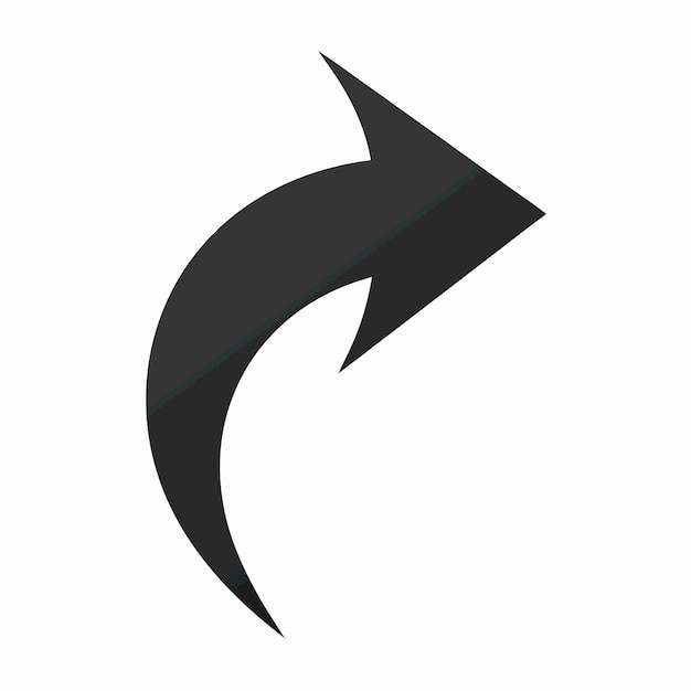 Biểu Tượng Vector Mũi Tên Tối Giản Phẳng Hướng Phải Trái Lên Xuống cho Thiết Kế Ứng Dụng và Giao Diện Trang Web