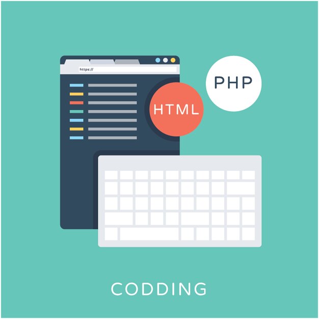 Biểu Tượng Vector Phẳng Mã Hóa