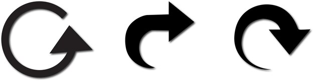 Big black arrows