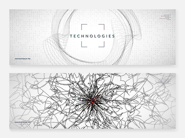 big data concept digital technology abstract