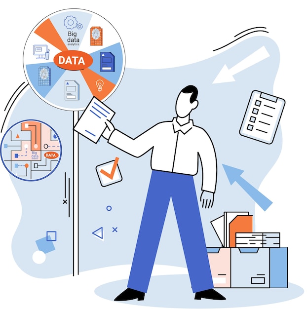 Big data data analytics Process of analyzing large and complex data sources to identify trends customer behavior patterns and market preferences to make more effective business decisions