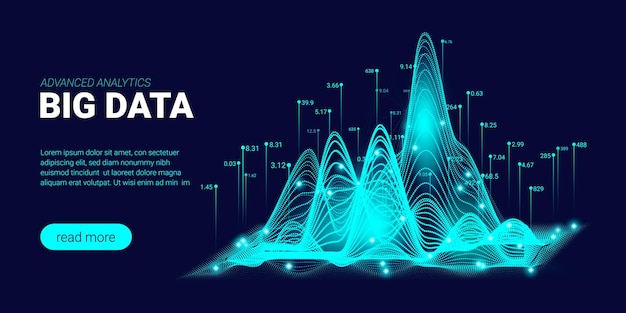 big data network digital technology background