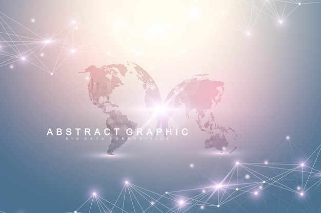 big data visualization background communication