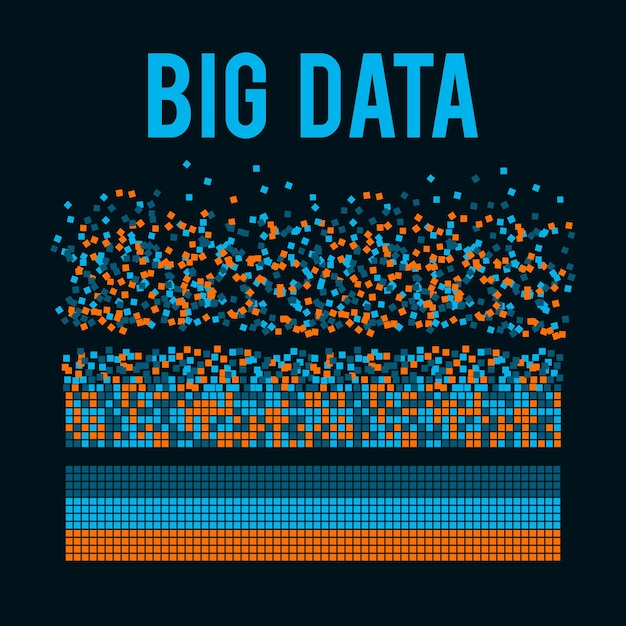 Big data visualization Machine learning algorithms Analysis of information Visual data infographics