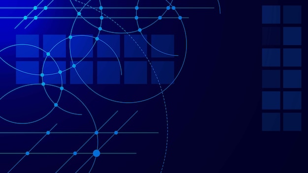 Big data visualization or global networking and communication background with dots lines connection