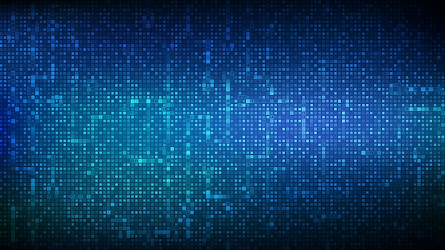 Binary code background. Digital binary data and streaming digital code background.