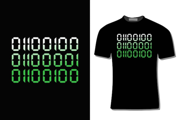 Binary Code Computer Programmer Design