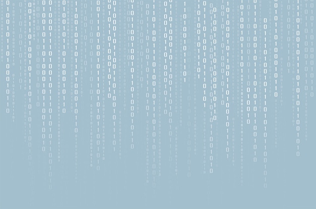 Binary data and streaming binary code background