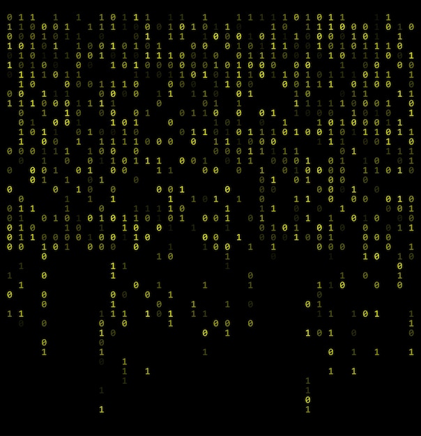 binary digits falling background abstract 01 wallpaper