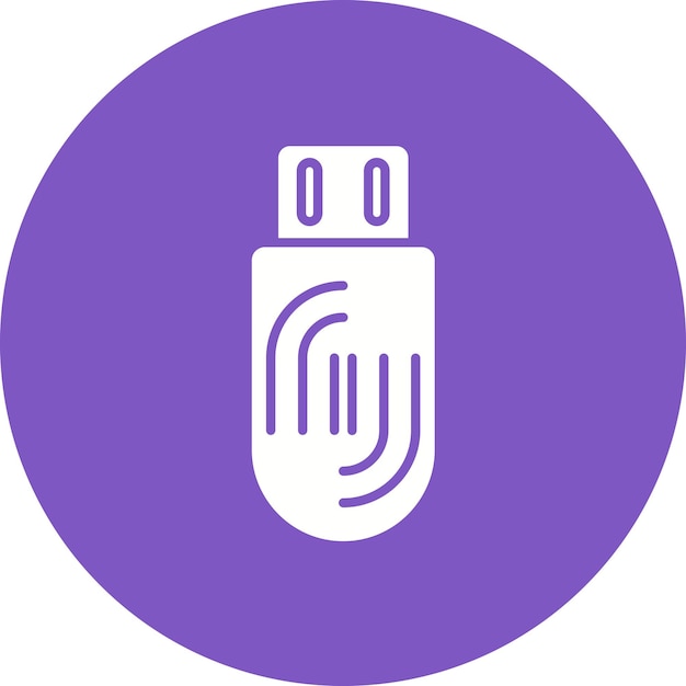 Biometric Data icon vector image Can be used for GDPR
