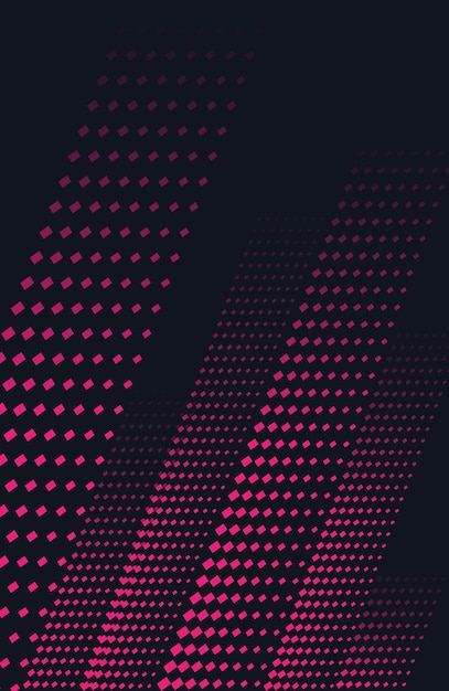 black and pink stripes abstract background with dots halftone effect modern design illustration