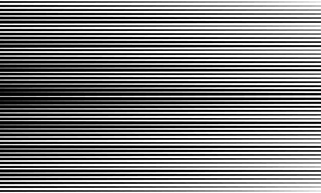 Black and White Gradient Horizontal Lines