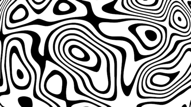 Black and white line pattern abstract background texture
