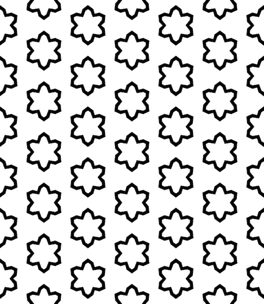 black and white seamless abstract pattern background and backdrop grayscale ornamental design