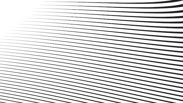 Black and white stripes abstract background vector image