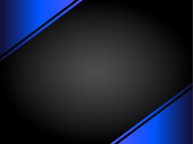 black color background design with gradient vector illustration