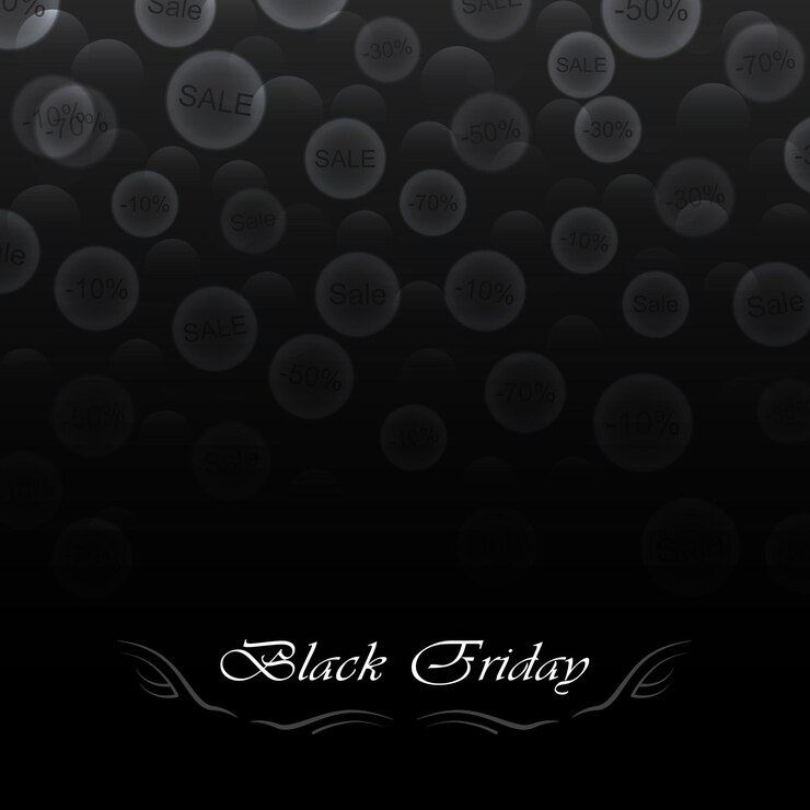 Vector black friday bakcground