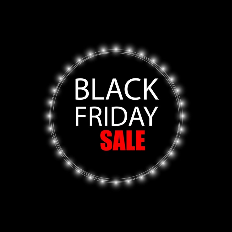 Vector black friday sale banner