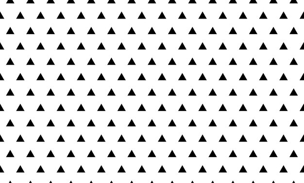 black triangles on a white background