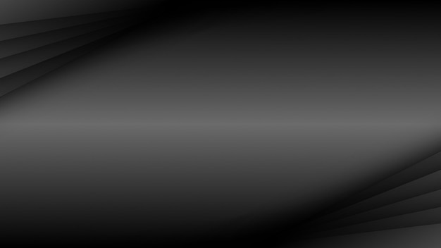 black wave background abstract illustration simple modern elegant premium vector