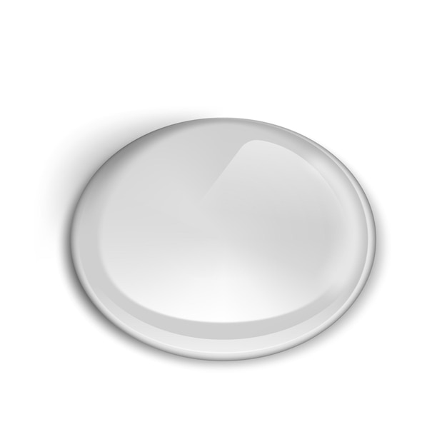 blank dome stickers for branding or presentation