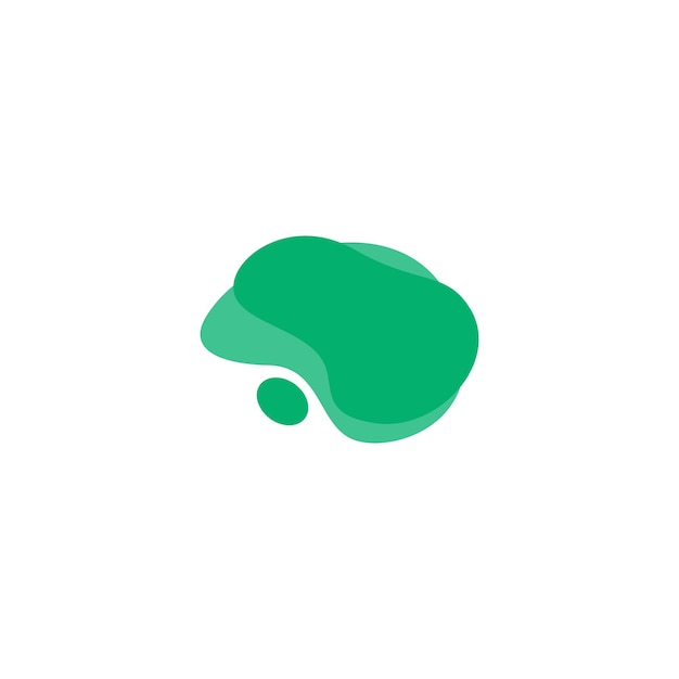 Blob set element vector with bright colors wallpaper