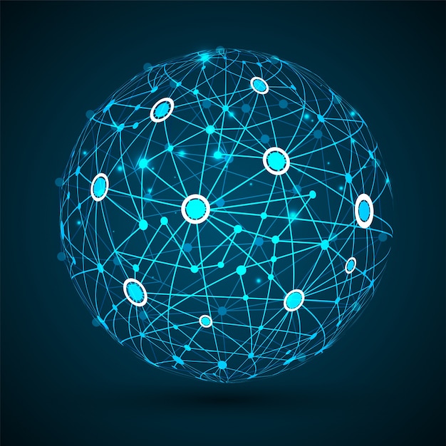 Block chain on earth for networking.