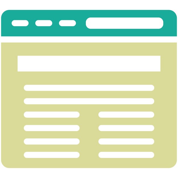 Blog vector icon illustration of Web Marketing iconset