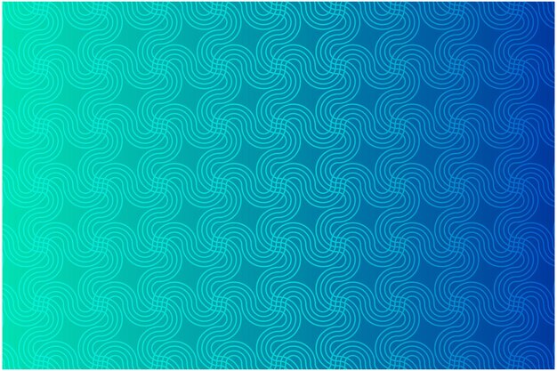 Blue Abstract from Round