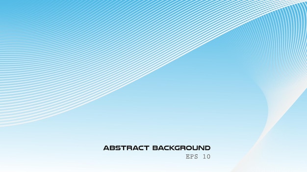 blue abstract gradient background with curve line for backdrop or presentation